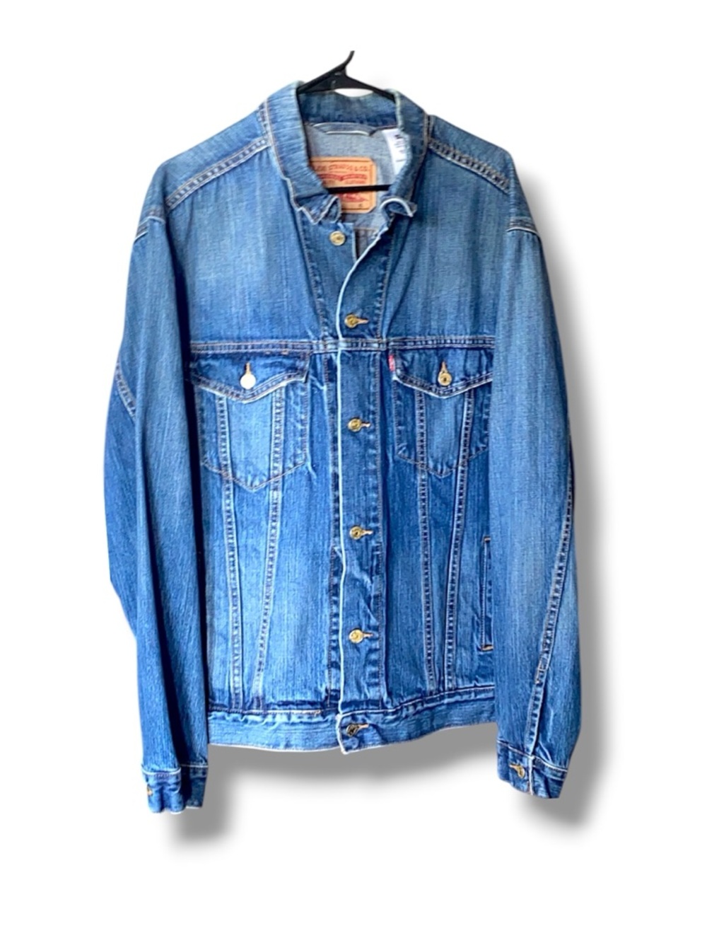 Levi’s 70507 Standard Trucker Denim Jacket XL Medium Wash